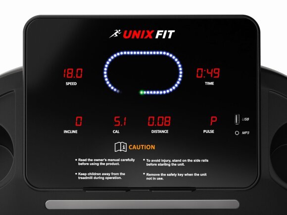 Беговая дорожка UnixFit T ST-630R Black