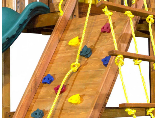 Игровая площадка Playgarden "SkyFort Deluxe II" с двухволновой горкой, горкой-трубой и рукоходом