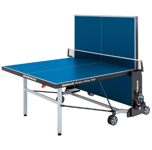Теннисный стол Donic Outdoor Roller 1000 синий Теннисный стол Donic Outdoor Roller 1000 синий