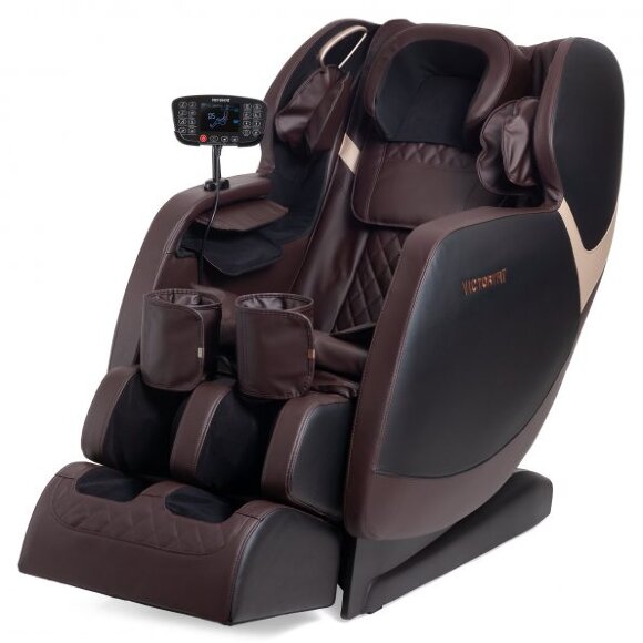 Массажное кресло VictoryFit VF-M76 (коричневый) Массажное кресло VictoryFit VF-M76 (коричневый)