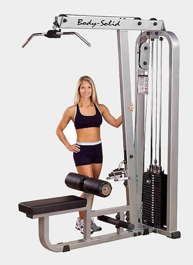 Вертикально-горизонтальная тяга Body Solid ProClub SLM-300G Вертикально-горизонтальная тяга Body Solid ProClub SLM-300G